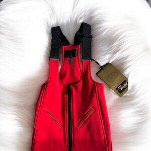 Goldbergh Phoebe Ski Bib Pants / Salopettes in Flame - US Size 4. New